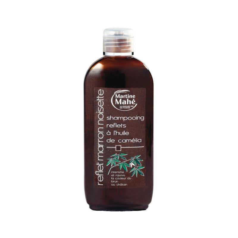 MARTINE MAHE SHAMPOOING REFLET MARRON NOISETTE A L HUILE DE CAMELIA 200ML