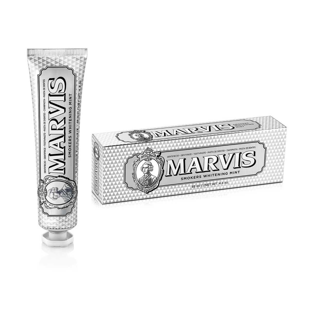 MARVIS DENTIFRICE MENTHE BLANCHISSEUR FUMEUR 85ML