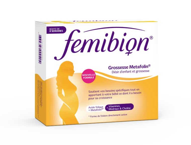 MERCK FEMIBION GROSSESSE METAFOLIN 60 COMPRIMES