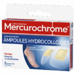 MERCUROCHROME PANSEMENTS AMPOULES HYDROCOLLOIDES 2 FORMATS 6 PANSEMENTS