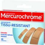 MERCUROCHROME PANSEMENTS TISSU 40 UNITES