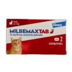 MILBEMAXTAB VERMIFUGE SPECTRE LARGE PETIT CHAT 2KG 2 COMPRIMES