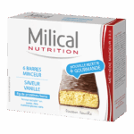 MILICAL BARRES MINCEUR VANILLE 6 BARRES