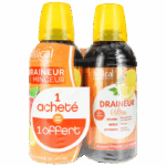 MILICAL DRAINEUR MINCEUR ULTRA GOUT AGRUMES 2X500ML