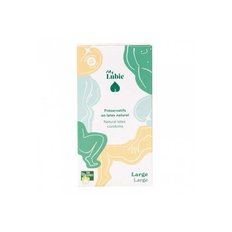 MY LUBIE PRESERVATIFS ULTRA FINS TAILLE LARGE X12 UNITES