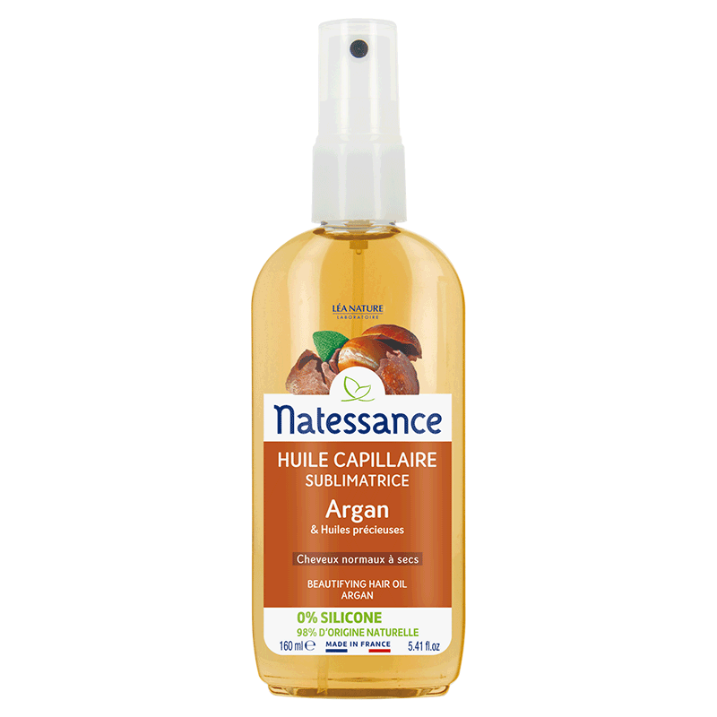 NATESSANCE ARGAN HUILE DE BEAUTE CAPILLAIRE SANS RINCAGE 150ML