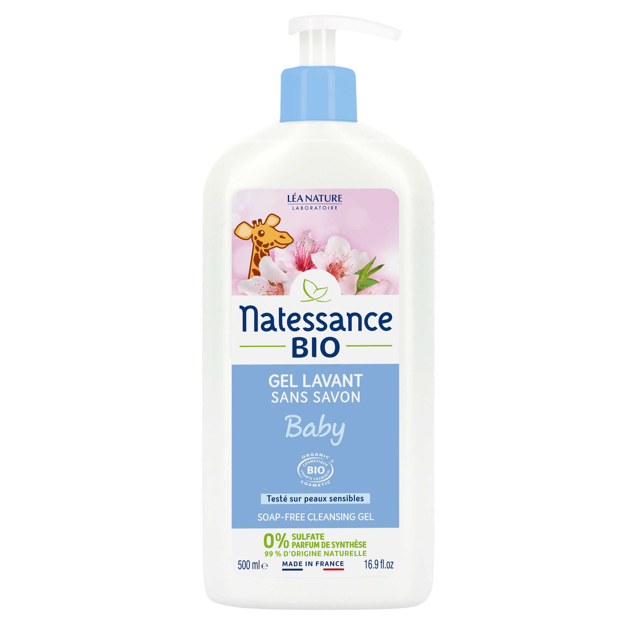 NATESSANCE GEL LAVANT SANS SAVON 500ML