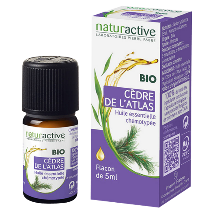 NATURACTIVE HUILE ESSENTIELLE CEDRE DE L ATLAS BIO 5ML