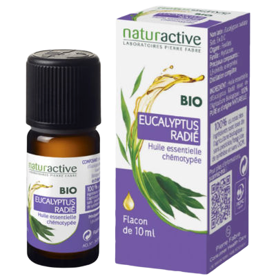 NATURACTIVE HUILE ESSENTIELLE EUCALYPTUS RADIE BIO 10 ML