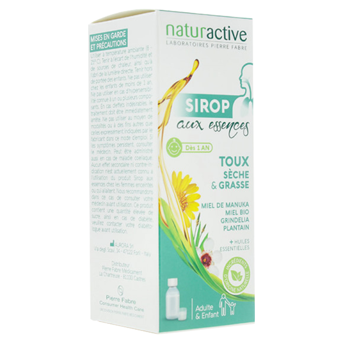 NATURACTIVE SIROP AUX ESSENCES 120ML