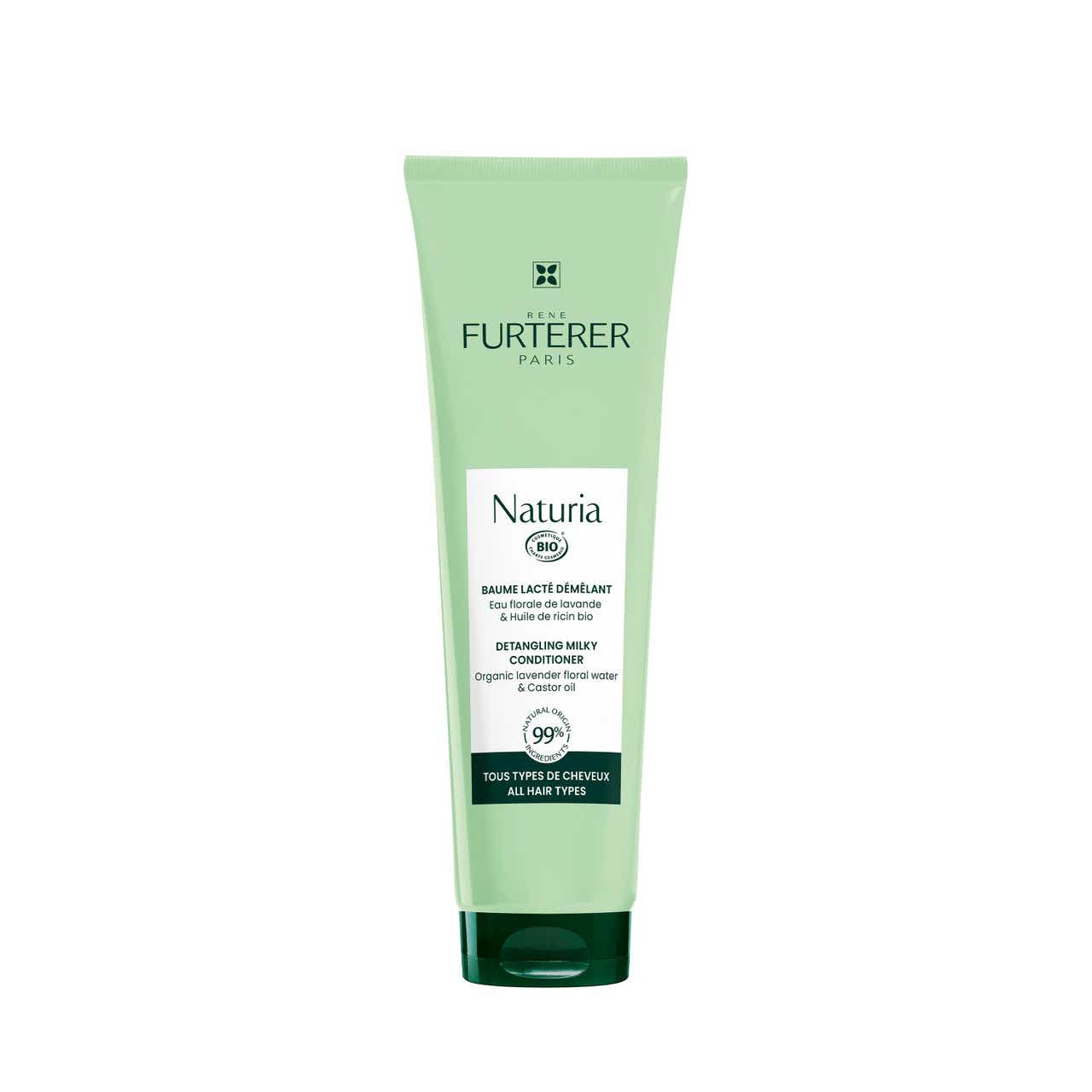 NATURIA BAUME LACTE DEMELANT BIO TOUS TYPES DE CHEVEUX 50ML