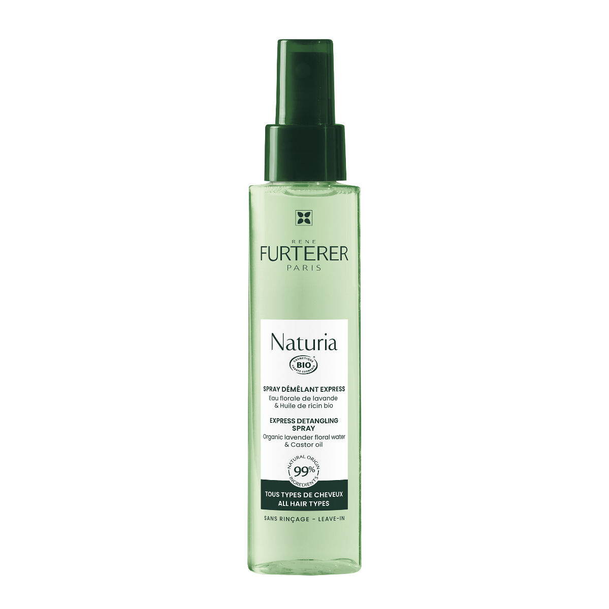NATURIA SPRAY DEMELANT EXPRESS BIO TOUS TYPES DE CHEVEUX 200ML