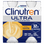 NESTLE HEALTH SCIENCE CLINUTEN ULTRA SAVEUR VANILLE 4X200ML