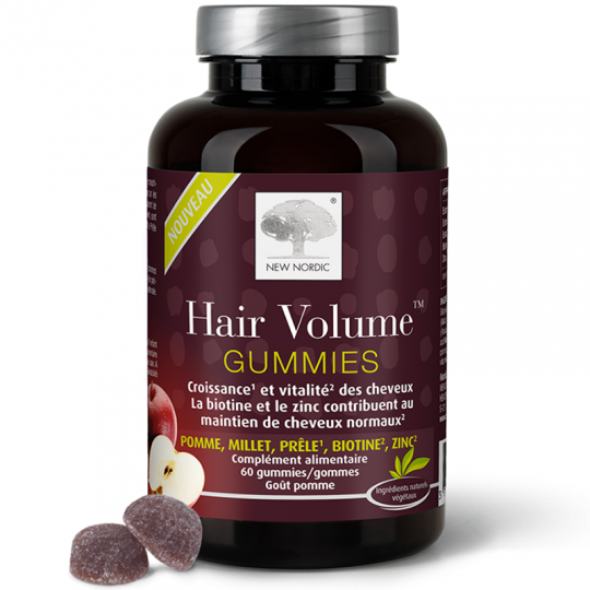NEW NORDIC HAIR VOLUME 60 GOMMES