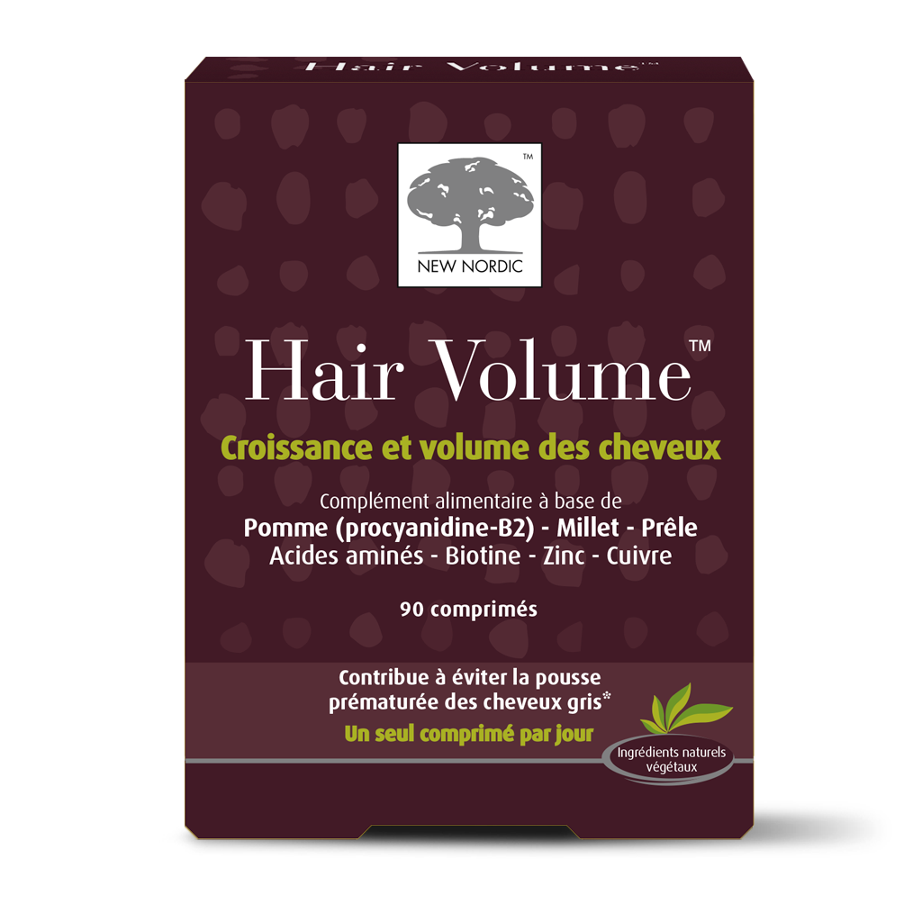 NEW NORDIC HAIR VOLUME 90 COMPRIMES