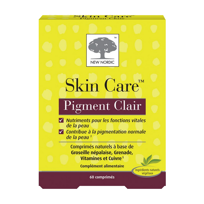 NEW NORDIC SKIN CARE PIGMENT CLAIR 60 COMPRIMES