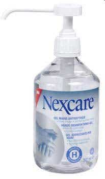 NEXCARE GEL MAINS ANTISEPTIQUE POMPE 500ML