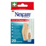 NEXCARE PANSEMENTS PREMIERS SOINS MIXTES ASSORTIMENT DE 20 PANSEMENTS