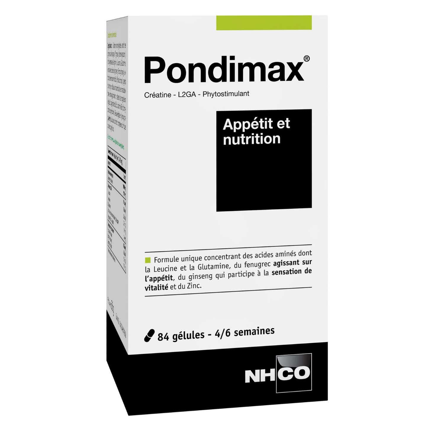 NHCO PONDIMAX 84 GELULES