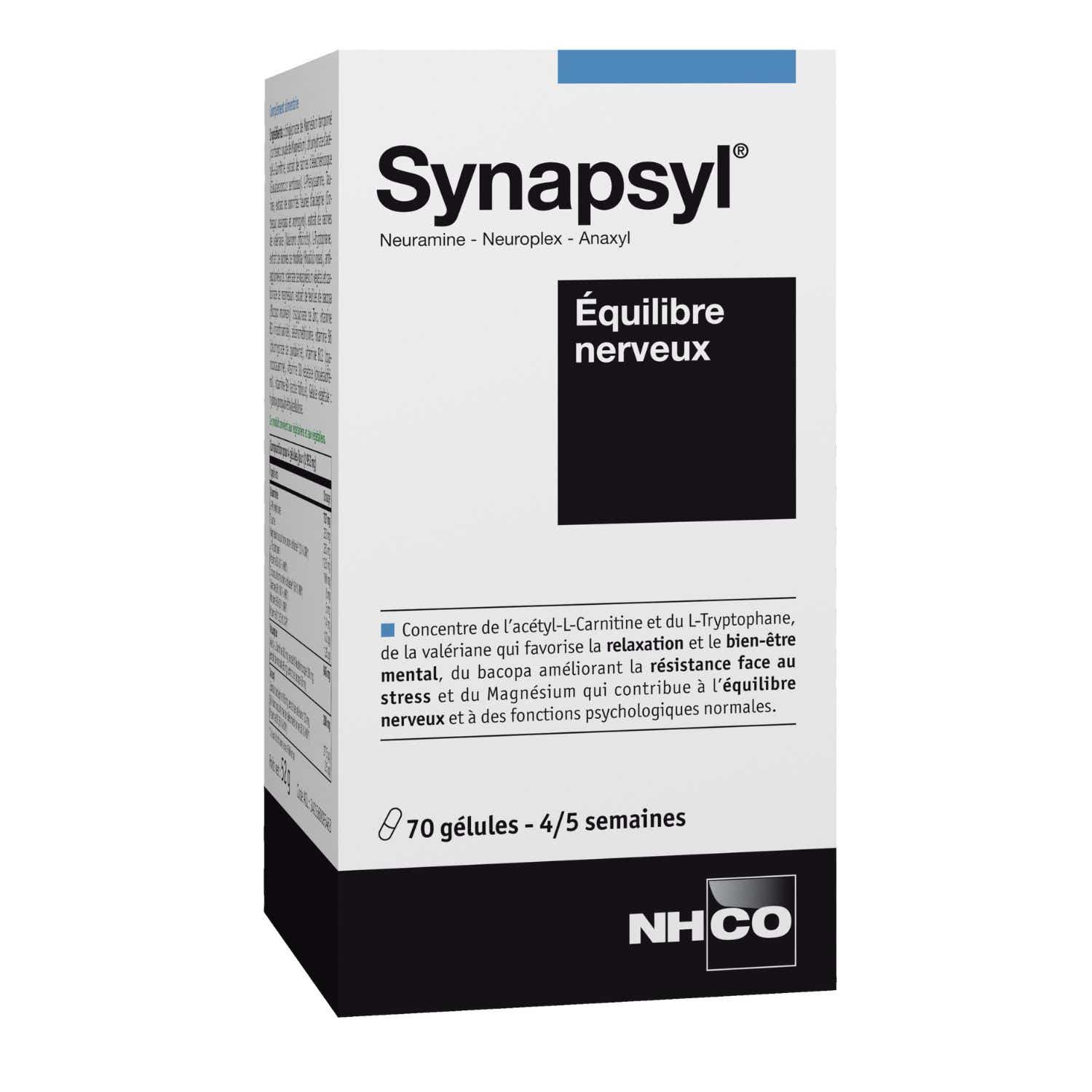 NHCO SYNAPSYL 70 GELULES