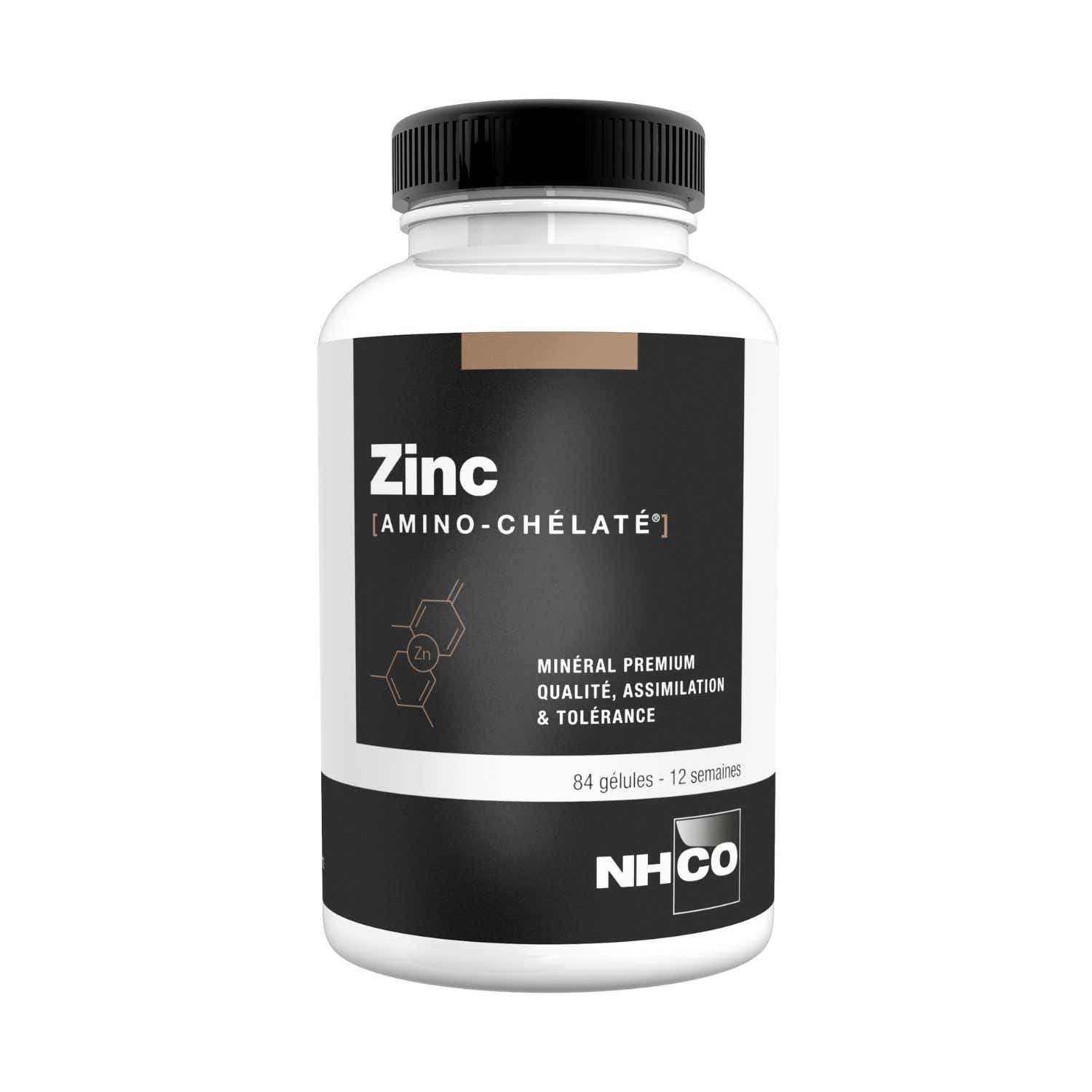 NHCO ZINC AMINO CHELATE 84 GELULES VEGETALES