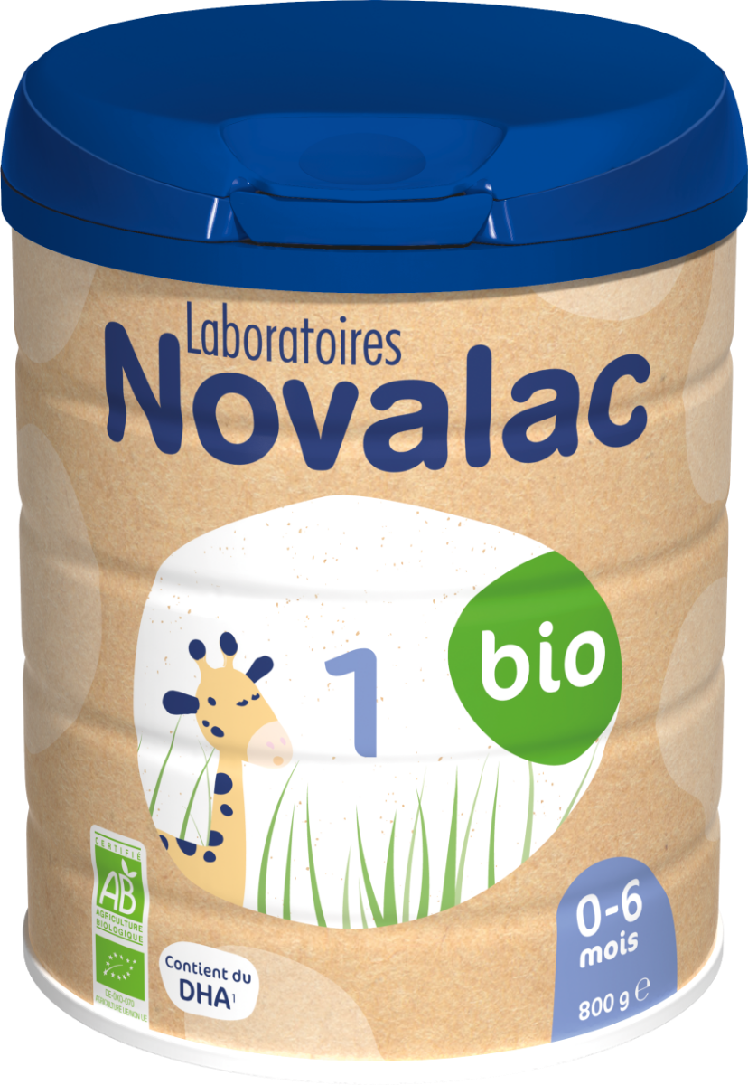 NOVALAC LAIT INFANTILE 1ER AGE BIO 800G