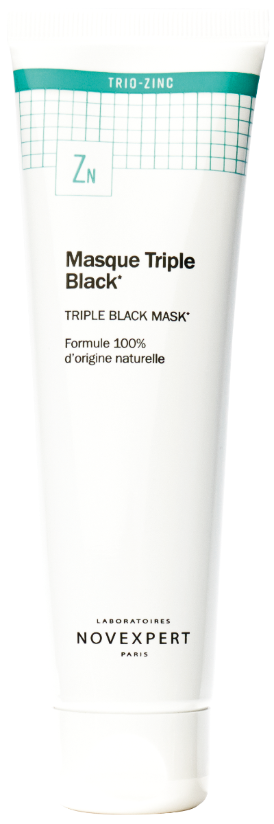 NOVEXPERT TRIO ZINC MASQUE TRIPLE BLACK MATIFIANT ET PURIFIANT 70ML