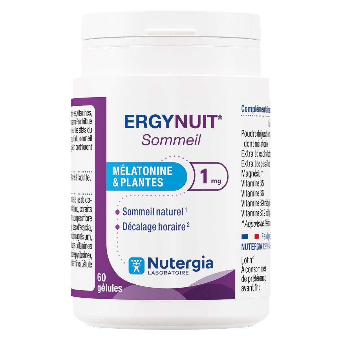 NUTERGIA ERGYSTRESS SOMMEIL 40 GELULES