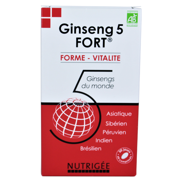 NUTRIGEE GINSENG 5 FORT 60 CAPSULES