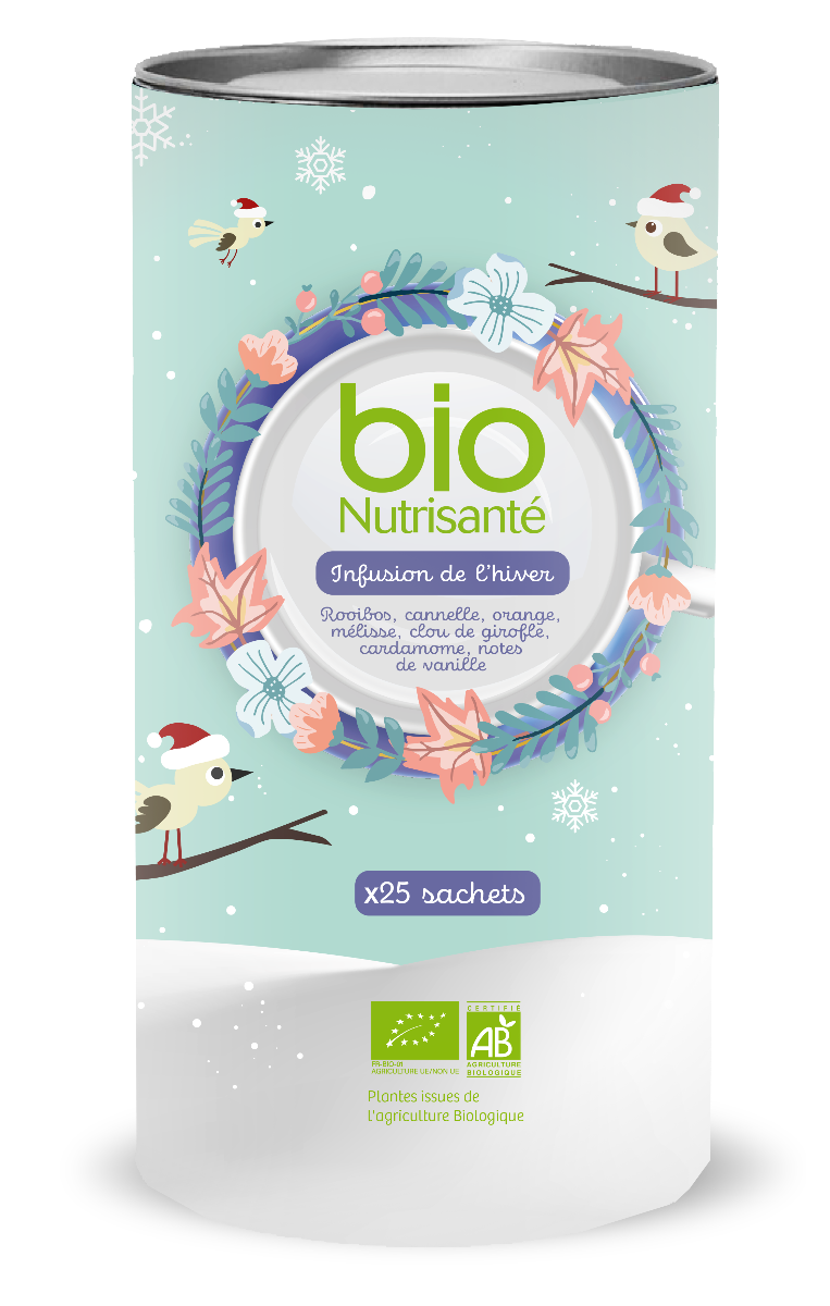 NUTRISANTE INFUSION DE L HIVER BIO 25 SACHETS