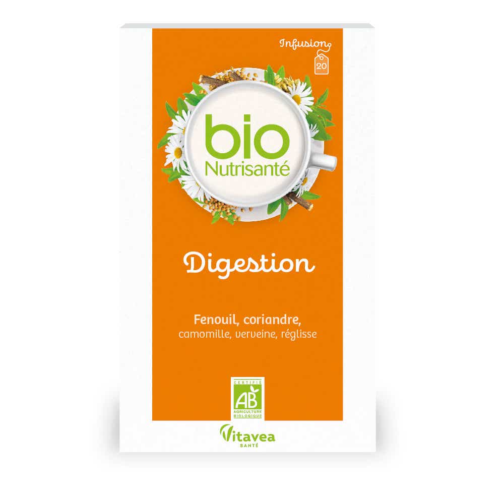 NUTRISANTE INFUSION DIGESTION 20 SACHETS