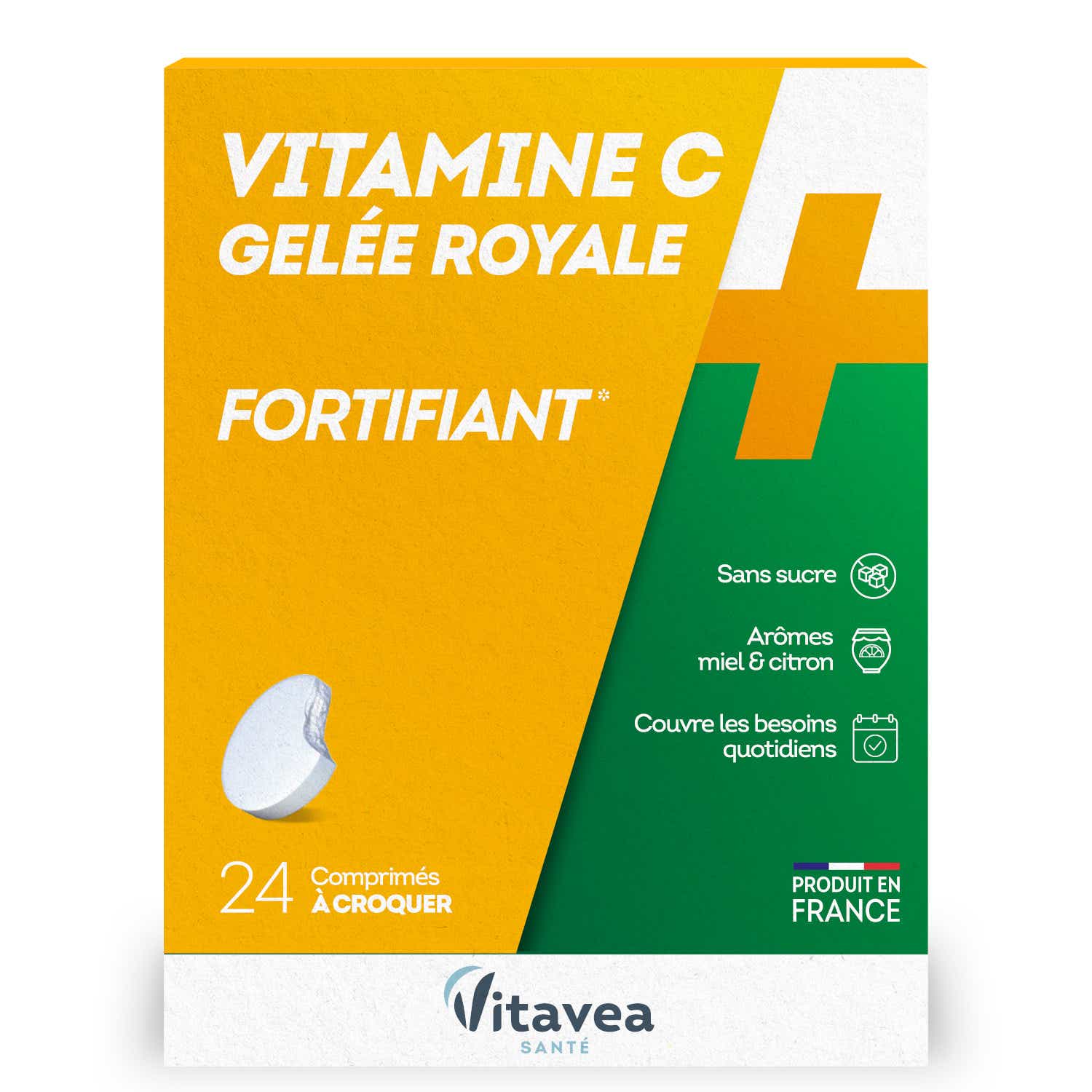 NUTRISANTE VITAMINE C GELEE ROYALE 24 COMPRIMES