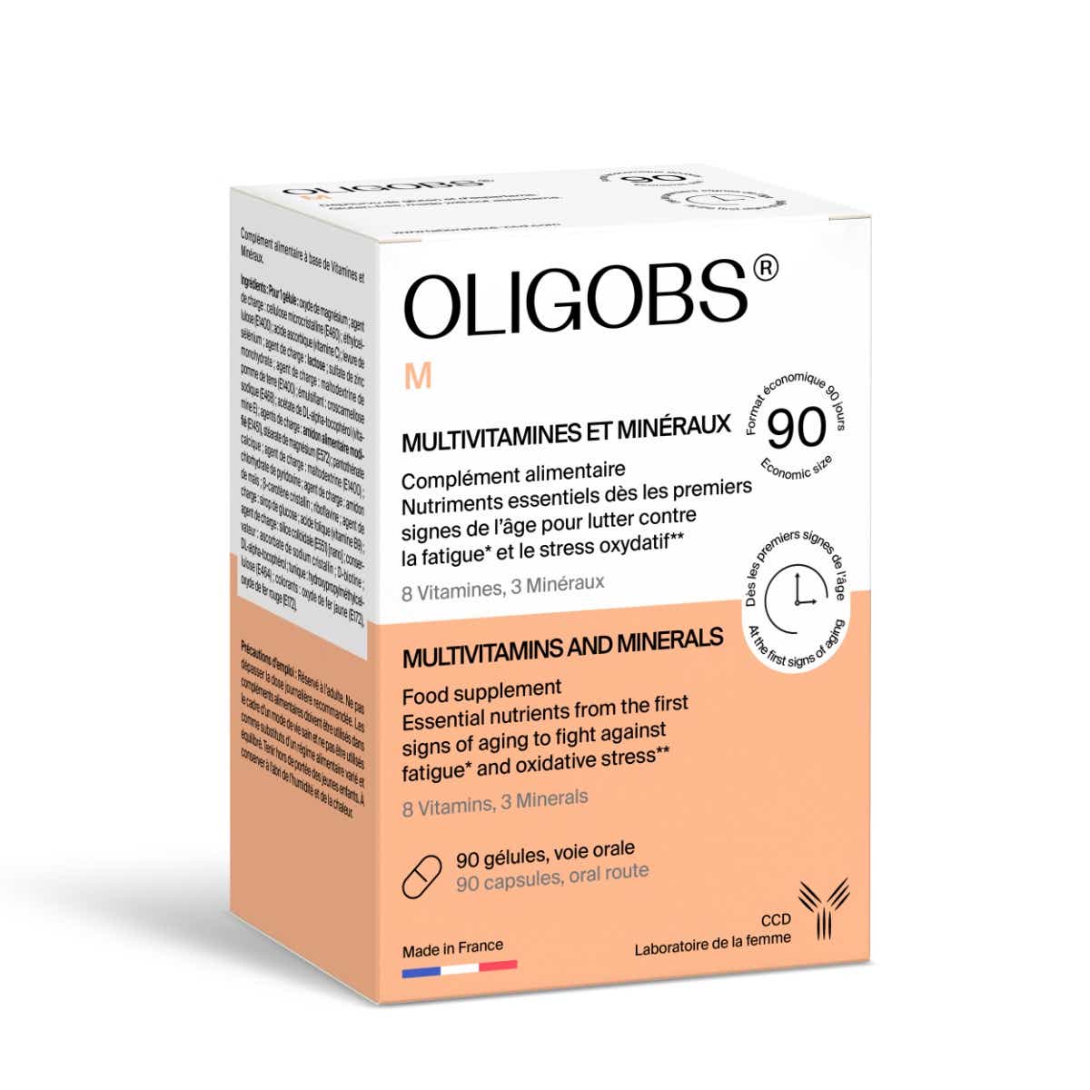 OLIGOBS M PREMIERS SIGNES DE L AGE 90 COMPRIMES
