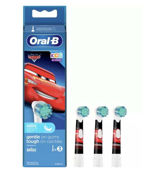 ORAL B BROSSETTES DE RECHANGE STAGES POWER 3 UNITES