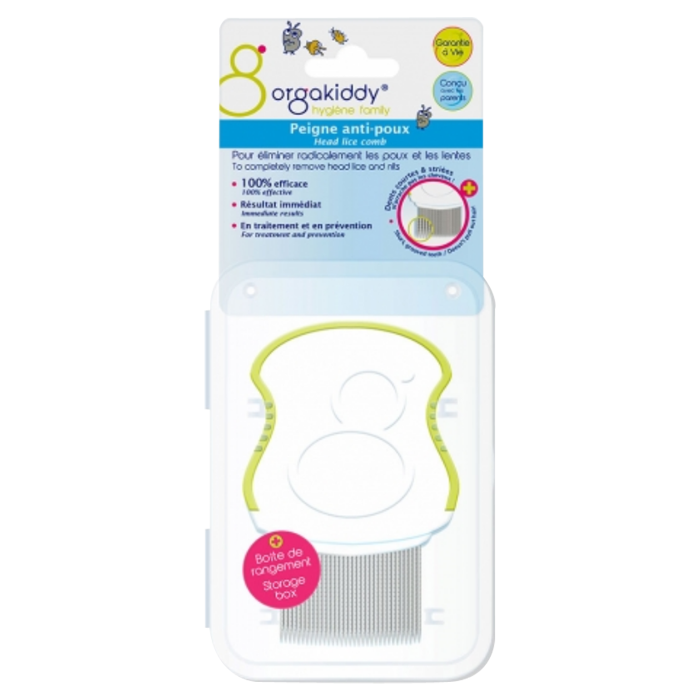 ORGAKIDDY HYGIENE FAMILY PEIGNE ANTI POUX