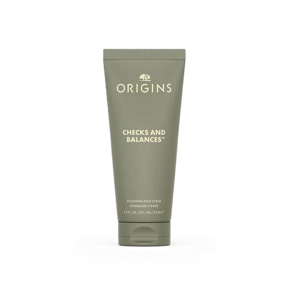 ORIGINS CHECKS AND BALANCES GOMMAGE A LA TOURMALINE VISAGE TOUS TYPES DE PEAUX 75ML