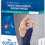 ORTHESE POUCE RIGIDE DE REPOS RHIZARTHROSE MAIN GAUCHE TAILLE S