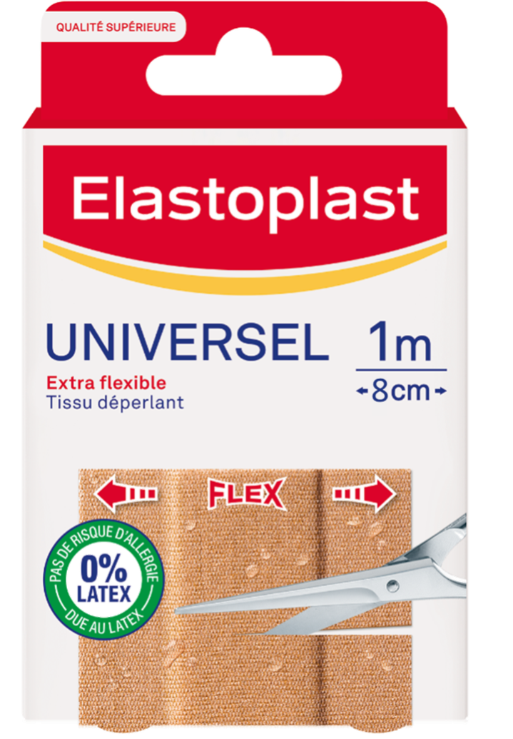 PANSEMENTS UNIVERSEL 10 BANDES A DECOUPER 10X8CM