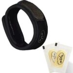 PARA KITO BRACELET ANTI MOUSTIQUE RECHARGEABLE NOIR 1 BRACELET ET 2 RECHARGES