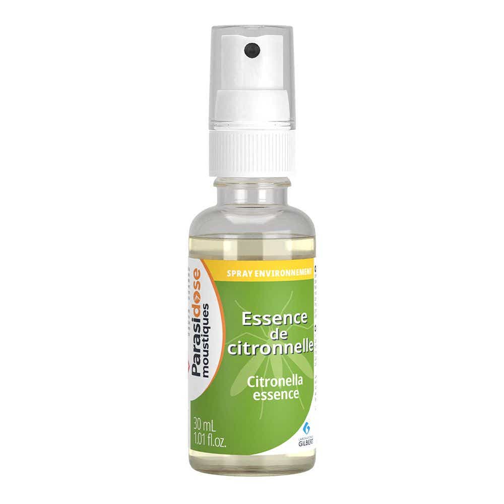 PARASIDOSE MOUSTIQUES SPRAY ENVIRONNEMENT ESSENCE DE CITRONNELLE 30ML