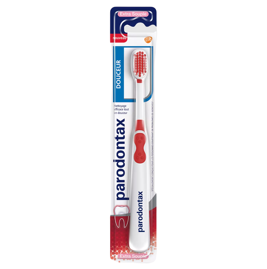 PARODONTAX DOUCEUR BROSSE A DENTS EXTRA SOUPLE GENCIVES SENSIBLES