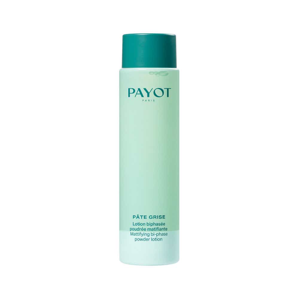 PAYOT PATE GRISE LOTION BIPHASEE POUDREE MATIFIANTE VISAGE PEAUX MIXTES A GRASSES 125ML