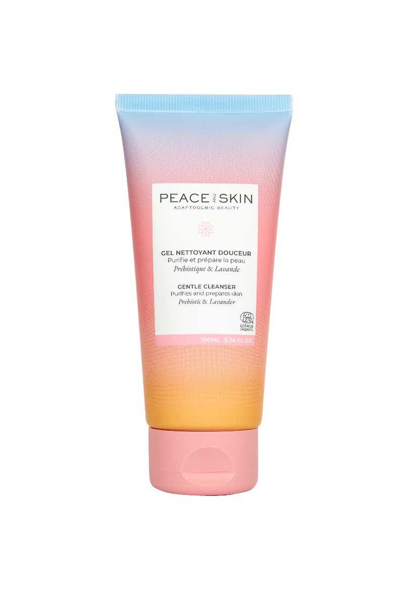 PEACE AND SKIN GEL NETTOYANT DOUCEUR BIO 100ML TOUS TYPES DE PEAUX