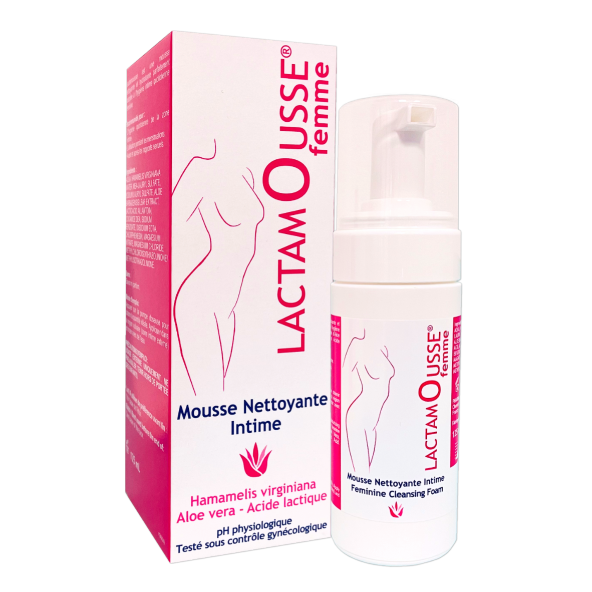 PHARMA DEVELOPPEMENT LACTAMOUSSE FEMME MOUSSE NETTOYANTE INTIME 125ML
