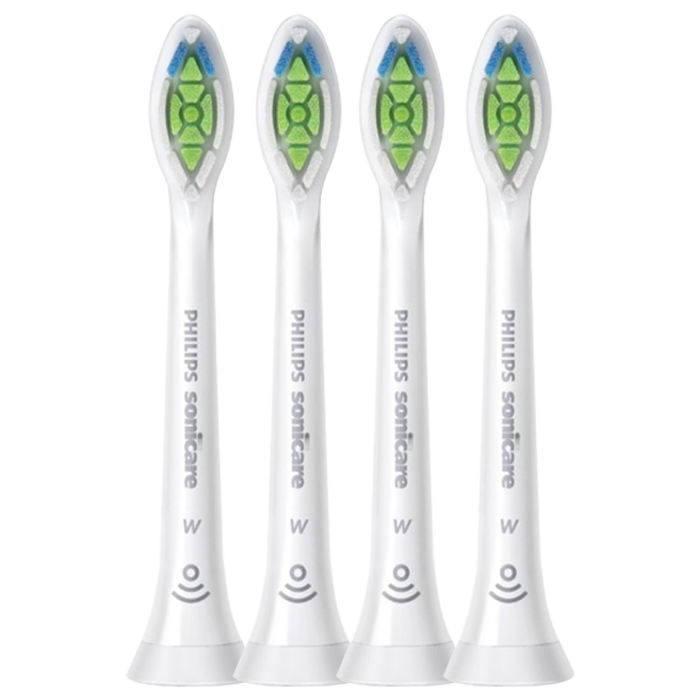 PHILIPS SONICARE BROSSETTES OPTIMAL WHITE W2 HX6064 10 4 UNITES