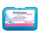 PHYSIOMER MOUCHE BEBE AVEC EMBOUT NASAL SOUPLE 5 FILTRES JETABLES 1 UNITE
