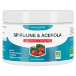 PHYTO ACTIF SPIRULINE ACEROLA ECOCERT 300 COMPRIMES