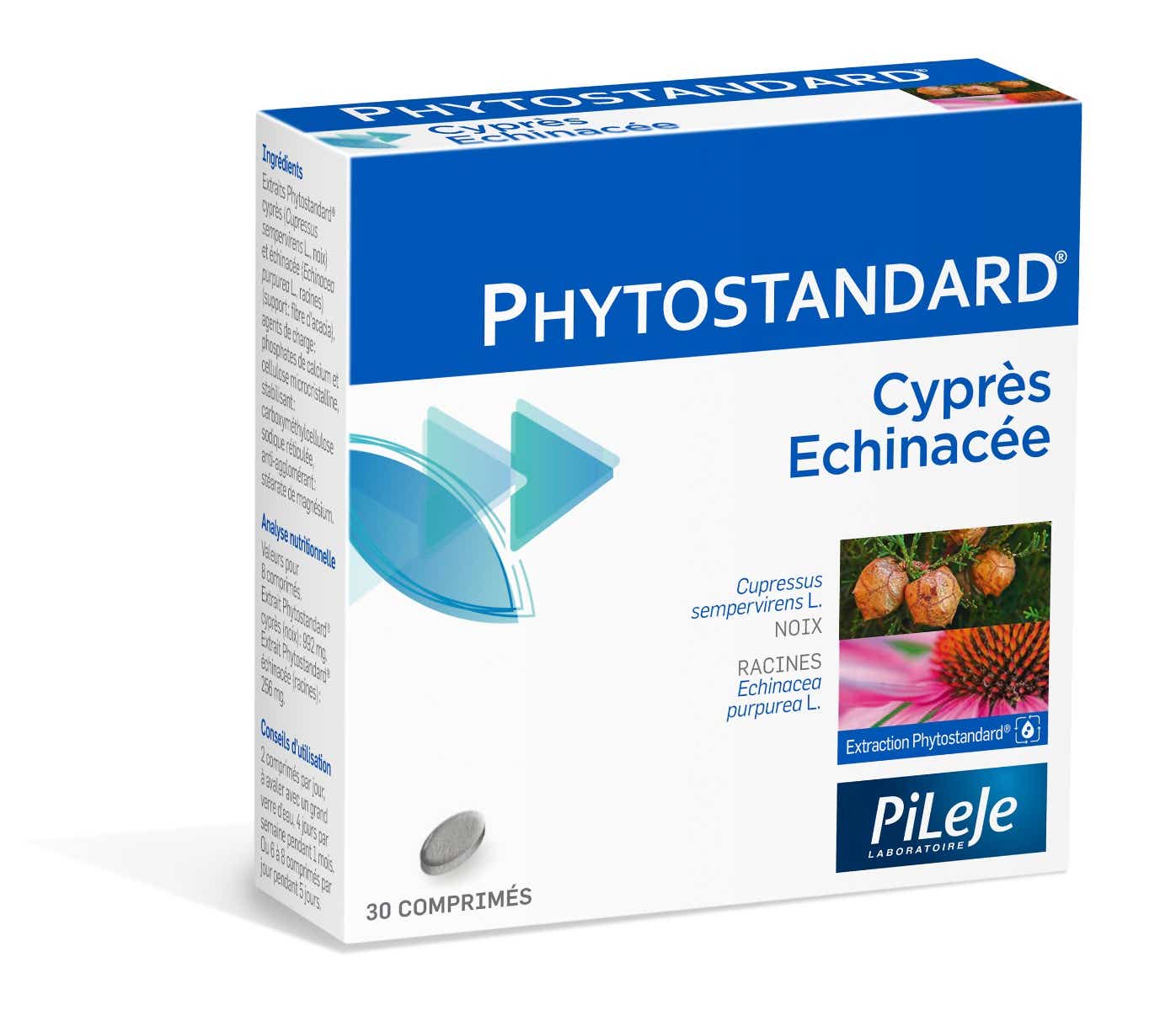 PHYTOPREVENT PHYTOSTANDARD CYPRES ECHINACEE 30 COMPRIMES