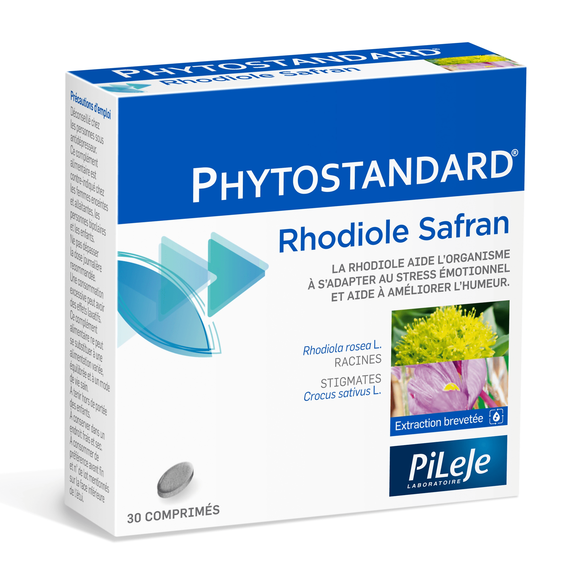 PHYTOPREVENT PHYTOSTANDARD RHODIOLE SAFRAN 30 COMPRIMES