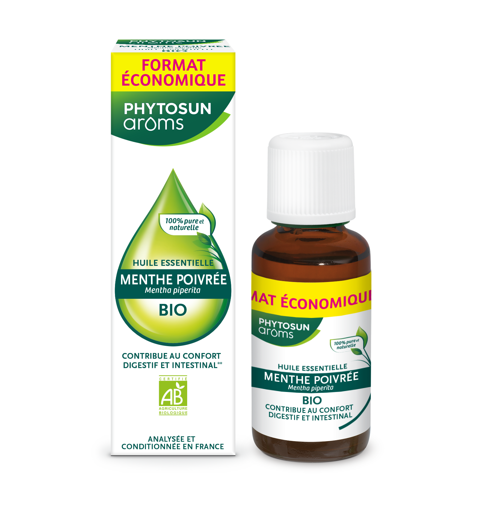 PHYTOSUN AROMS HUILE ESSENTIELLE DE MENTHE POIVREE 30ML
